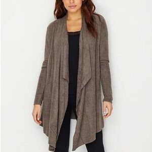 Barefoot Dreams CozyChic Lite Circle Cardigan – Driftwood – Women’s S/M